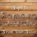 wood flooring scratch removal