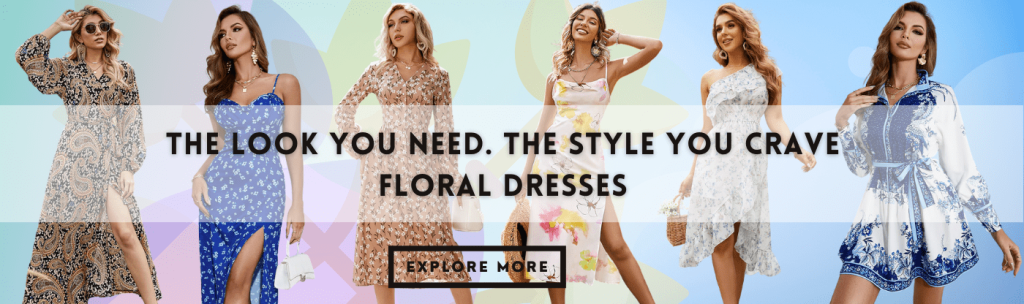 women's floral dresses