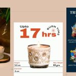 Soy Wax Scented Candles- Amala Earth