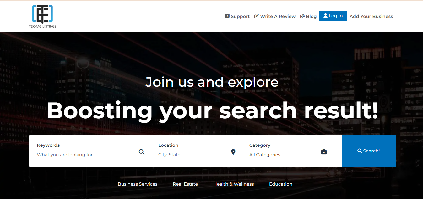 Business Listing Sites