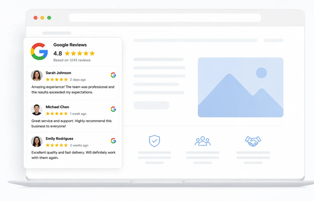 Google reviews
